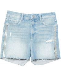 Damen Bekleidung Kurze Hosen Jeans-Shorts und Denim-Shorts Manila Grace Denim Jeansshorts in Blau 