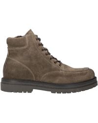 Nero Giardini - Khaki Ankle Boots Leather - Lyst