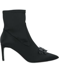 Rene Caovilla - Ankle Boots Textile Fibers - Lyst