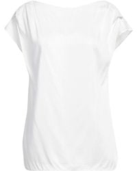 Xacus - Ivory Top Viscose, Silk, Polyester - Lyst