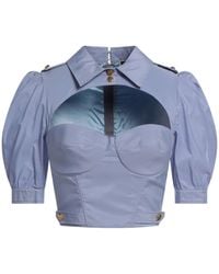 Elisabetta Franchi - Top Polyester, Polyamide, Elastane - Lyst