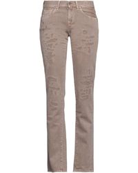 Jacob Coh?n - Khaki Jeans Cotton - Lyst