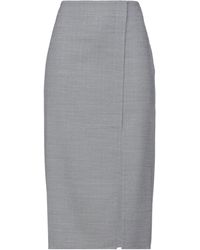 Ferragamo Midi Skirt - Gray