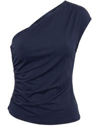 Aspesi - Midnight Top Silk - Lyst