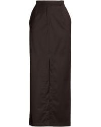 Caractere - Maxi Skirt Polyester, Wool, Viscose, Elastane - Lyst