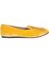 Charles Philip - Mustard Loafers Textile Fibers - Lyst