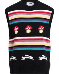 MSGM - Sweater Wool, Polyamide - Lyst