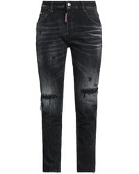 DSquared² - Jeans Cotton, Calfskin - Lyst
