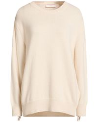 Akep - Cream Sweater Viscose, Polyamide, Wool, Cashmere - Lyst
