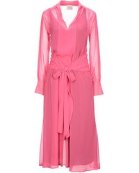 Alysi Midi Dress - Pink