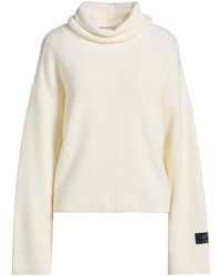 Iceberg - Ivory Turtleneck Virgin Wool, Polyamide - Lyst