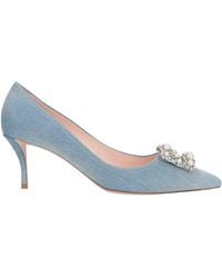 Roger Vivier - Pumps Textile Fibers - Lyst