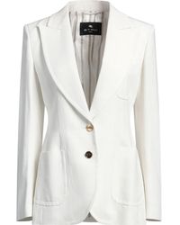Etro - Blazer Viscose, Polyester - Lyst