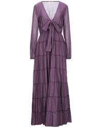 Ottod'Ame Long Dress - Purple