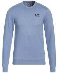 EA7 - Sweatshirt Cotton - Lyst