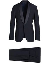Lardini - Midnight Suit Wool, Silk, Polyester - Lyst