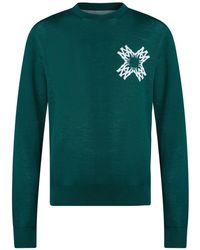 Amiri - Dark Sweater Wool, Viscose - Lyst