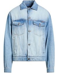 Just Cavalli - Denim Outerwear Cotton - Lyst