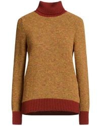 K-Way - Turtleneck Wool, Polyamide, Acrylic, Mohair Wool, Polyester - Lyst