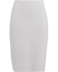 Iris Von Arnim - Midi Skirt Cashmere - Lyst