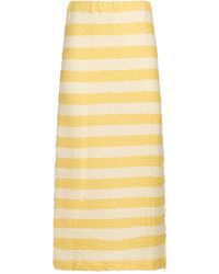 Sunnei - Midi Skirt Viscose, Polyester, Elastane - Lyst