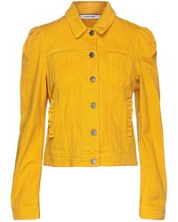 Naf Naf Denim Outerwear - Yellow