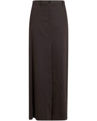 P.A.R.O.S.H. - P.A.R.O..H. Maxi Skirt Cotton, Lyocell, Elastane - Lyst