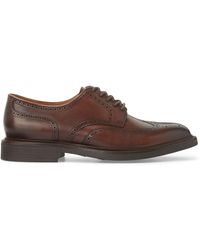 asher leather cap toe shoe