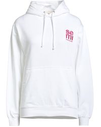 Semicouture - Sweatshirt Cotton, Polyester - Lyst