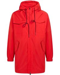.., merci italia - Overcoat & Trench Coat Polyester, Cotton - Lyst