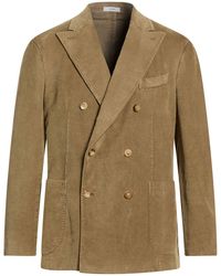 Boglioli - Khaki Blazer Cotton, Modal, Elastane - Lyst