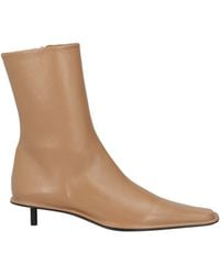 Jil Sander - Ankle Boots Leather - Lyst