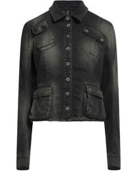 Masnada - Dark Denim Outerwear Cotton, Elastane - Lyst