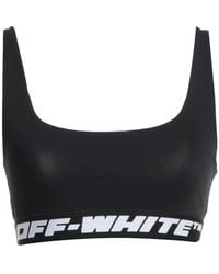 Off-White c/o Virgil Abloh - Off- Cropped Sports Top - Lyst