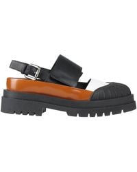 Plan C - Pumps Leather, Synthetic Fibers - Lyst