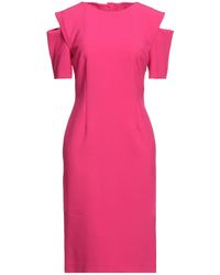 SIMONA CORSELLINI - Midi Dress - Lyst