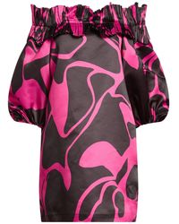 Suoli - Mini Dress Polyester - Lyst