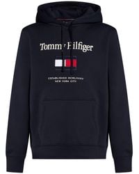 Tommy Hilfiger - Sweatshirt Cotton, Recycled Polyester - Lyst
