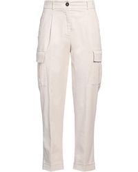 Peserico - Pants Cotton, Tencel, Silk, Elastane - Lyst