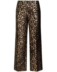 N°21 - Pants Polyester, Metallic Polyester, Silk, Polyamide - Lyst