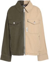 TOPSHOP - Military Jacket Cotton - Lyst