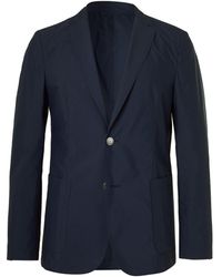 boss blue blazer