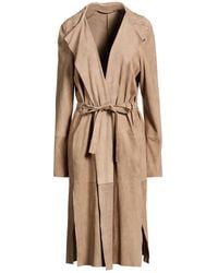 Salvatore Santoro - Overcoat & Trench Coat Leather - Lyst