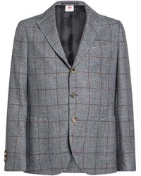 Luigi Borrelli Napoli - Blazer Virgin Wool, Silk, Linen - Lyst