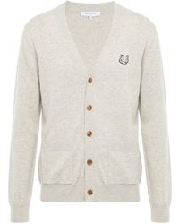 Maison Kitsuné - Cardigan - Lyst