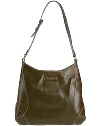The Bridge - Military Shoulder Bag Leather - Lyst