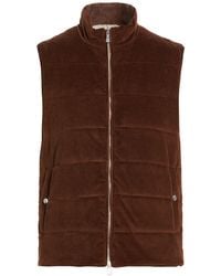 Eleventy - Vest Cotton, Cashmere, Elastane - Lyst