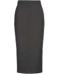 HUGO - Maxi Skirt Polyester, Viscose, Elastane - Lyst