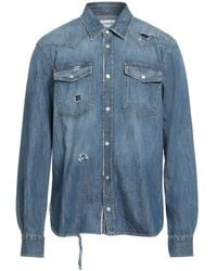 Department 5 - Denim Shirt Cotton - Lyst
