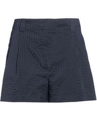 Maison Kitsuné - Midnight Shorts & Bermuda Shorts Polyester, Cotton - Lyst